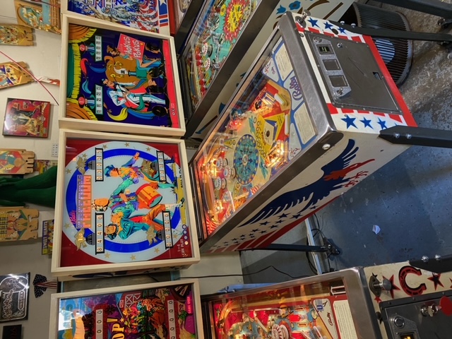 c1976 Freedom Pinball Machine by Bally - Ruby Lane